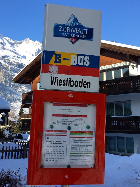 Haus Fleckstein Zermatt Wohnung Karibu מראה חיצוני תמונה