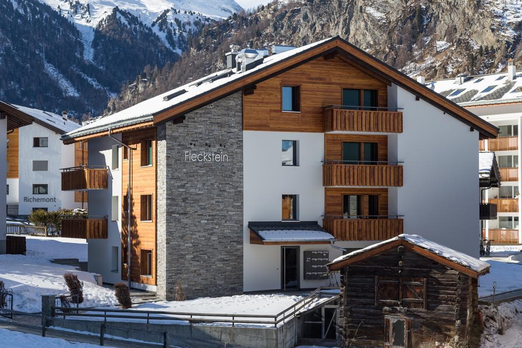 Haus Fleckstein Zermatt Wohnung Karibu מראה חיצוני תמונה