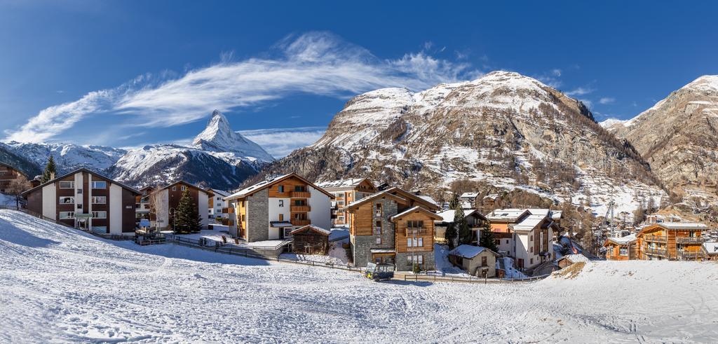 Haus Fleckstein Zermatt Wohnung Karibu מראה חיצוני תמונה